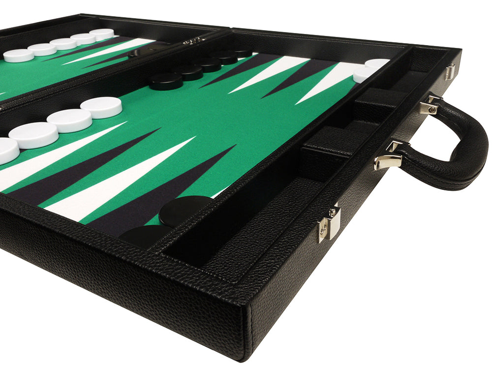 
                  
                    19-inch Premium Backgammon Set - Black Board with White and Black Points - American-Wholesaler Inc.
                  
                